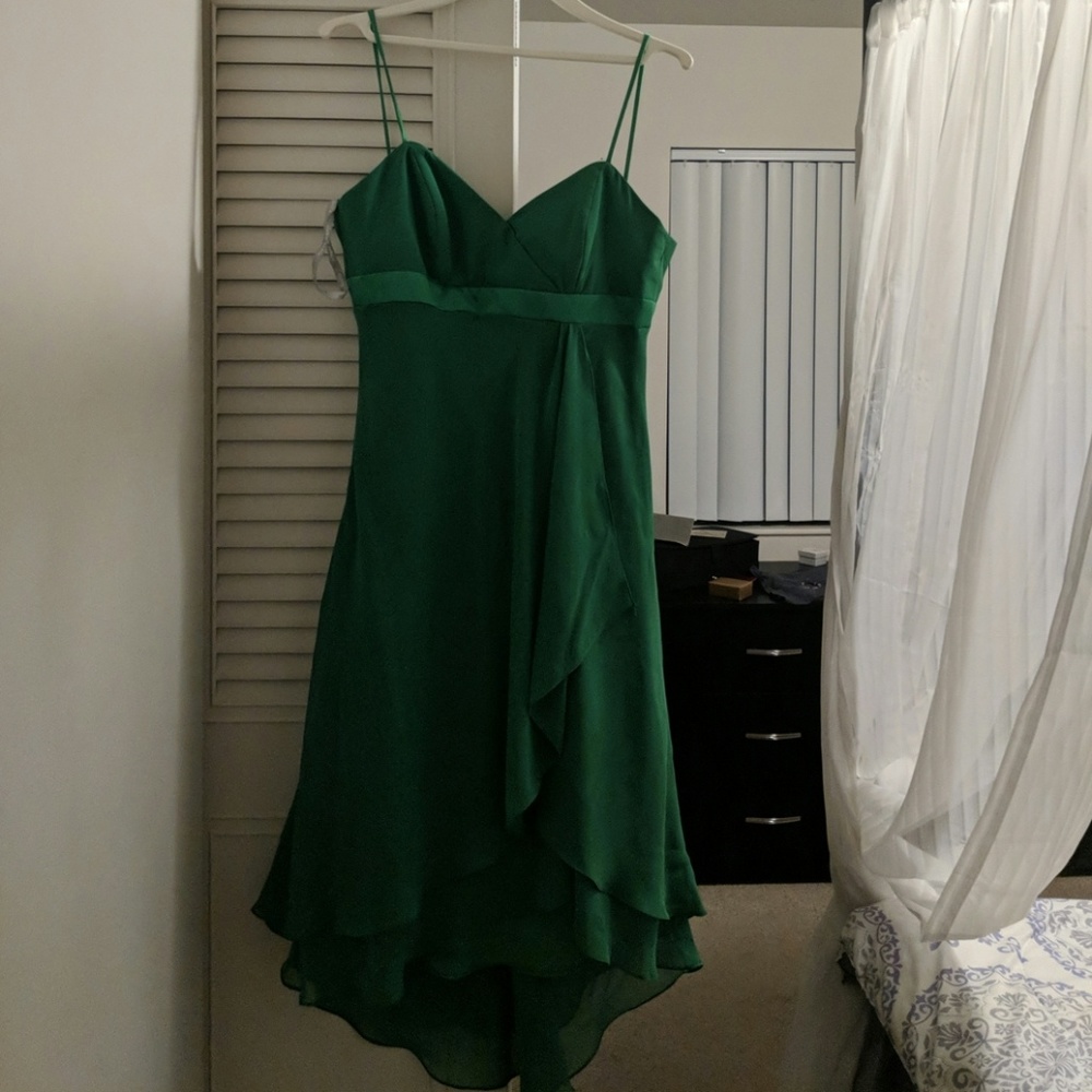 Green formal dress